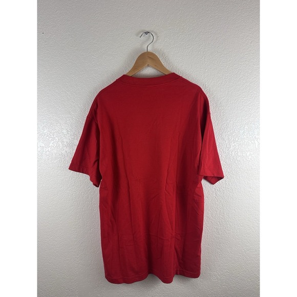 Volcom Graphic T-Shirt Red Men's Large – All-Over Print Skater Style - Picture 2 of 7